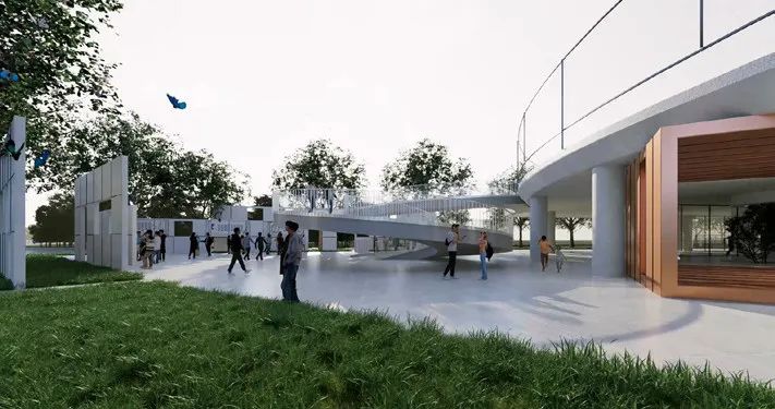 深圳松岗街道松岗商业中心城市更新九年一贯制学校项目丨中国深圳丨立方设计-38