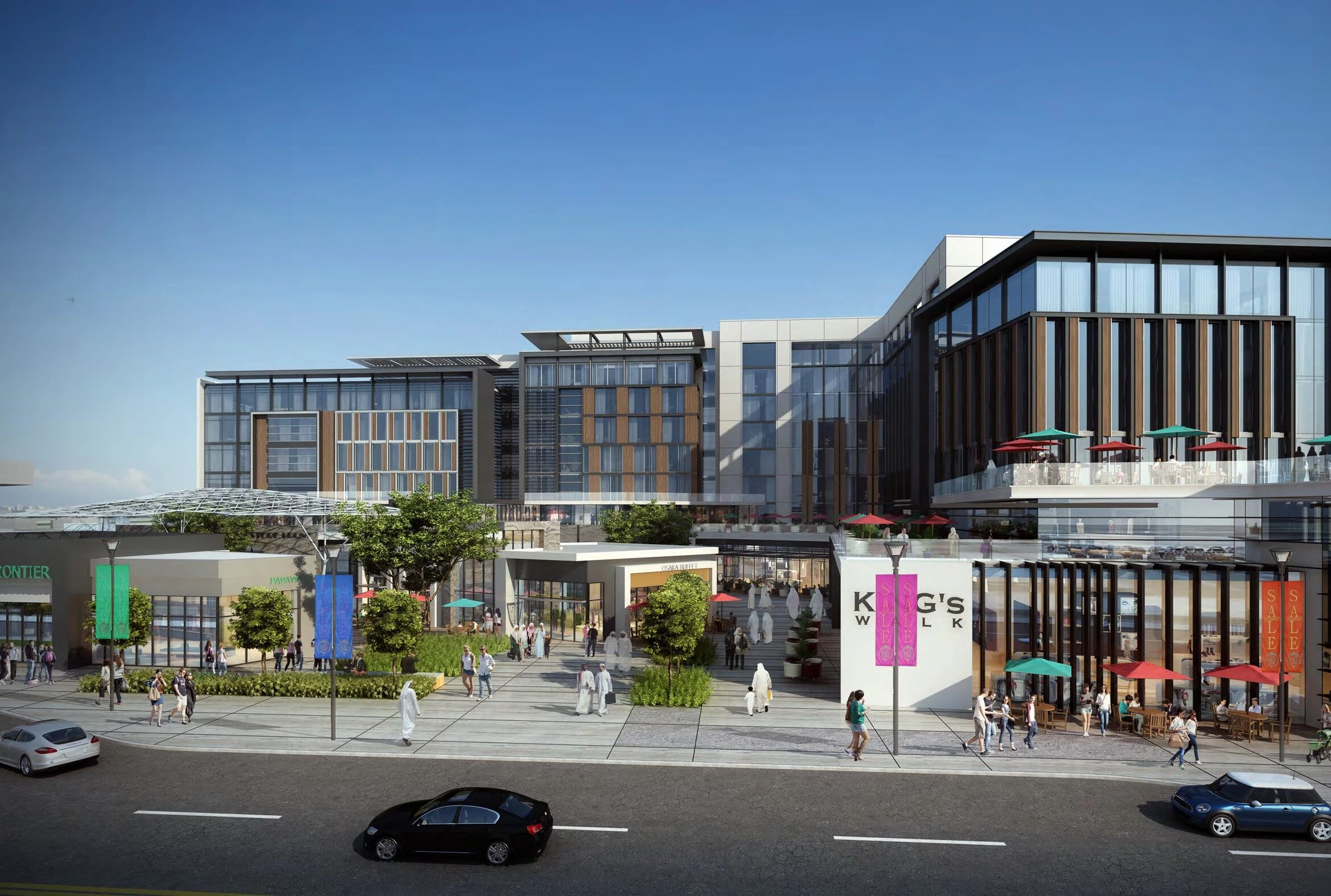 金斯步行街购物中心及酒店丨沙特阿拉伯吉达丨Dewan Architects and Engineers-13