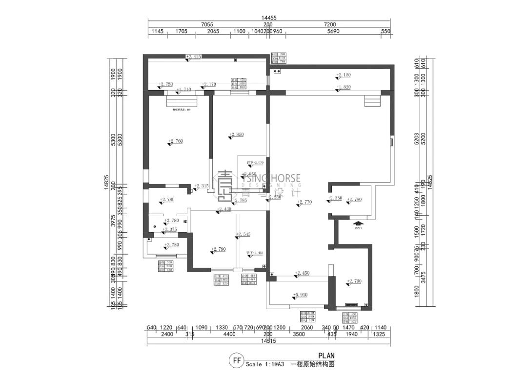 融创揽月府 · 曲森团队打造 316㎡新中式雅致空间-35