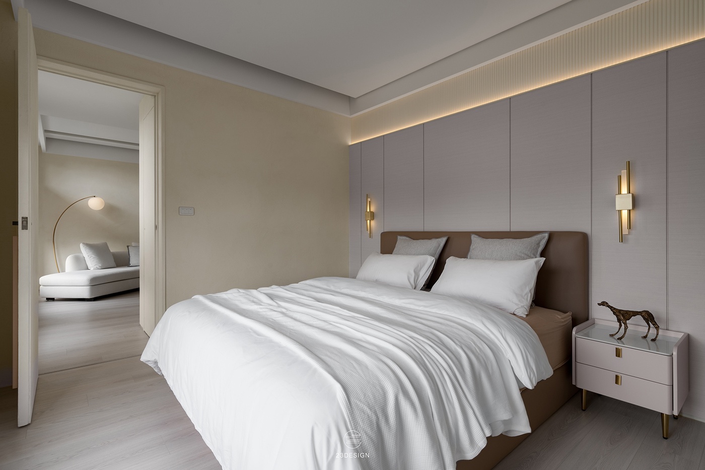 日初·极简 · 温暖阳光家居空间设计丨二三设计团队-18