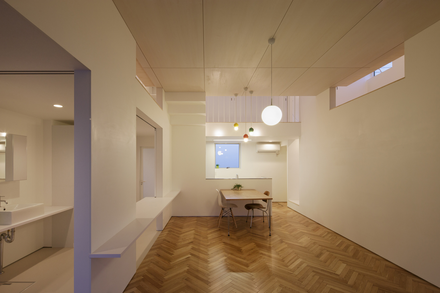 日本东芝家庭住宅的开放与隐私平衡-48