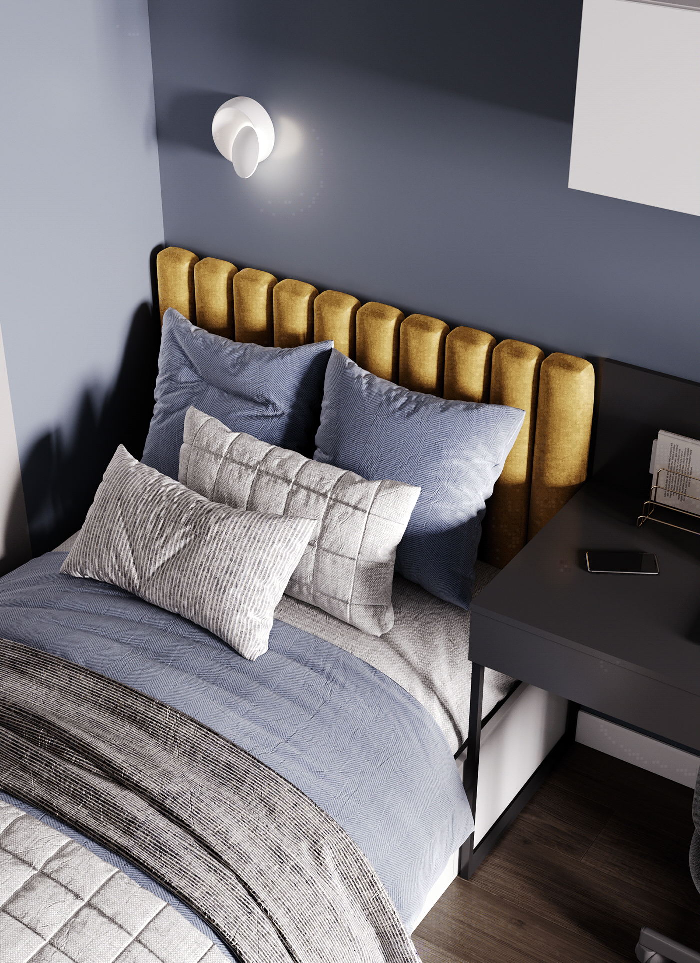 原木与高级灰 享受空间带来的欢畅-28