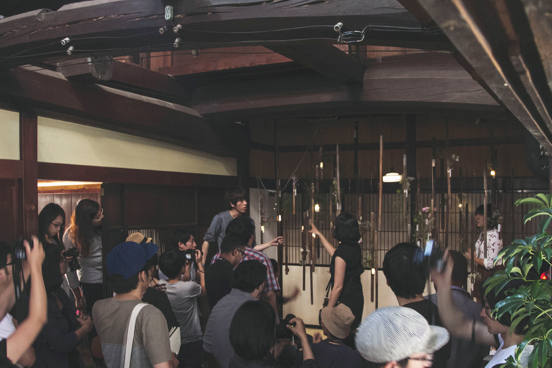 日式插花吊灯-11