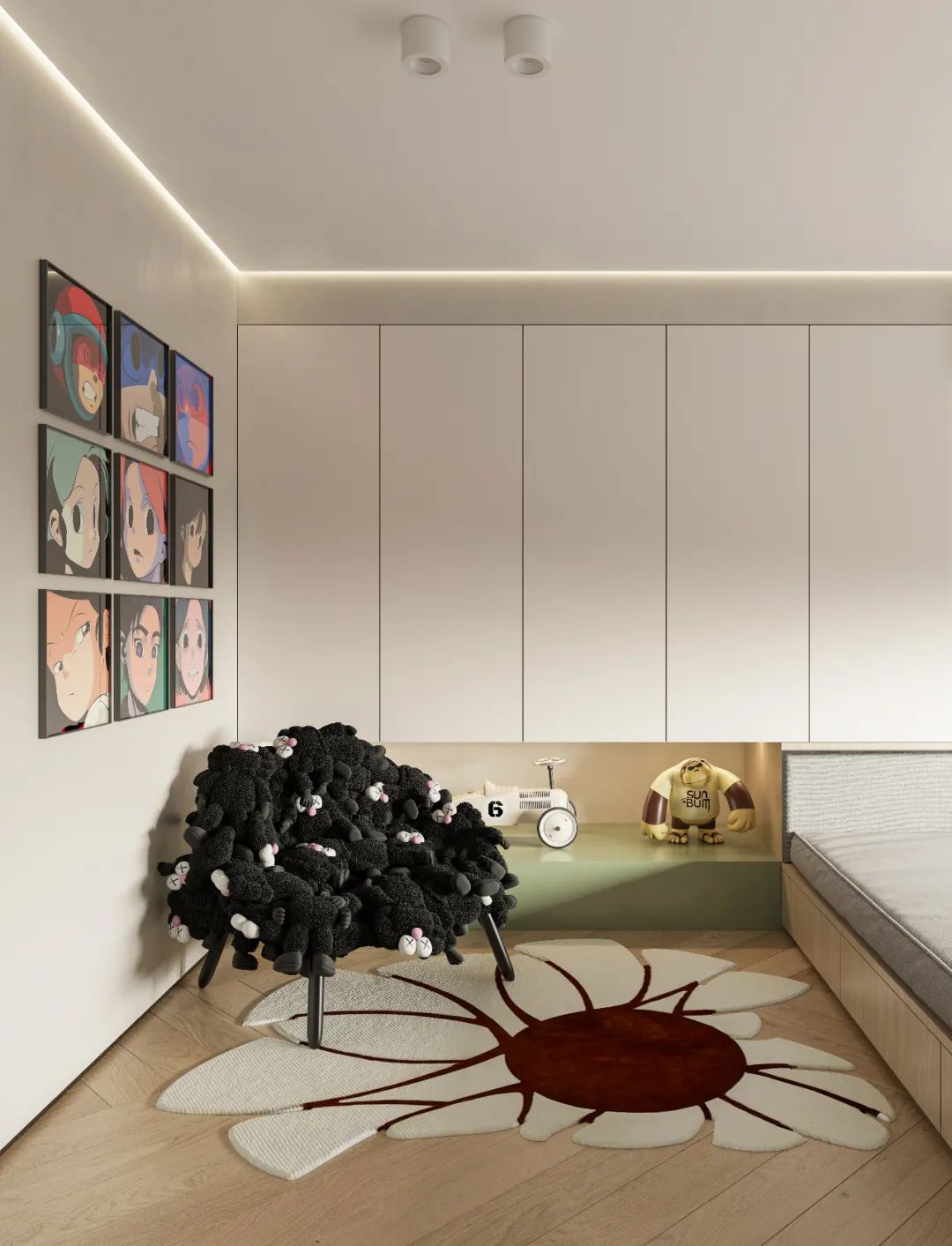 130㎡极简风尚住宅设计丨中国长沙丨周笙笙建筑装饰设计-20