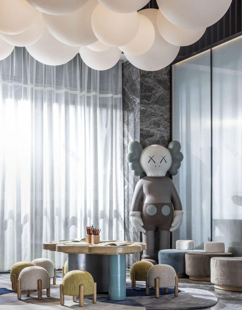 济南奥体中路售楼处室内设计-10