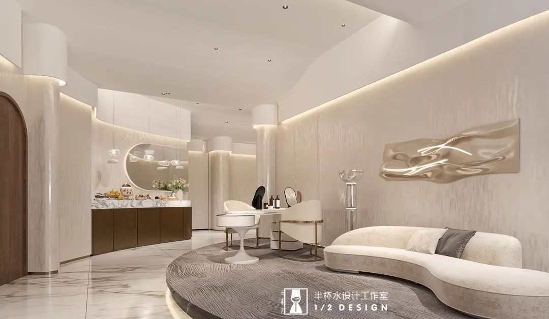 美容理发店精致设计丨半杯水工作室-6