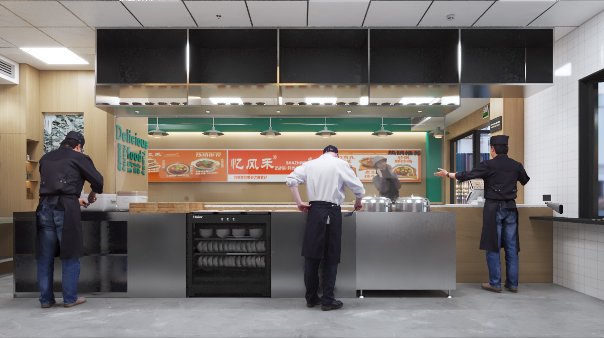 快餐店全案设计15345153820-8