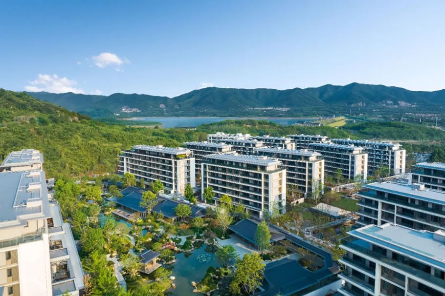 湖光山色间的智能颐养家园·宜兴雅达·松下社区丨浙江蓝颂园林景观设计集团有限公司-1