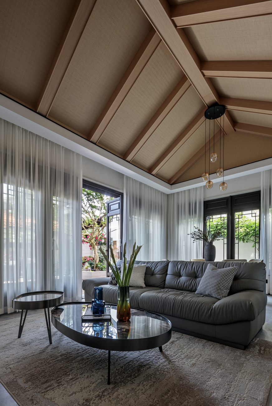 禅意中式合院，纵享怡然生活 | 尚舍生活设计-31