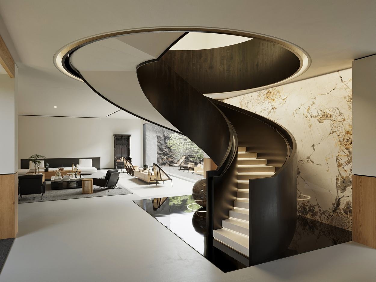 忆江南·中式别墅丨ZHBB 效果表现-28