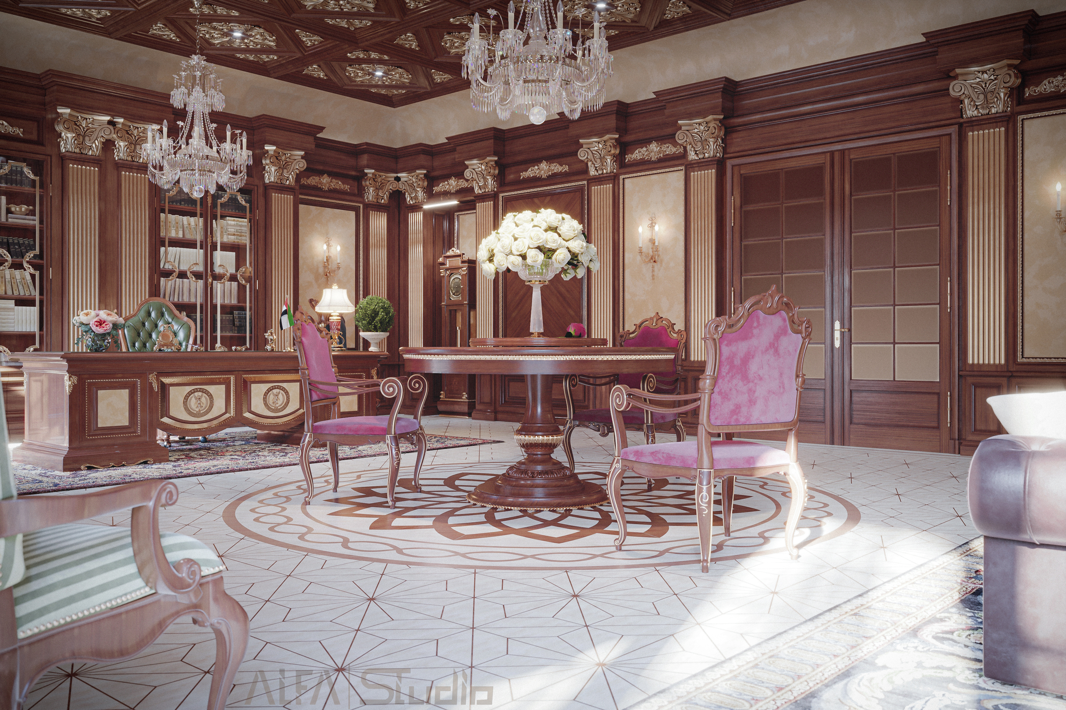 经典办公室内饰丨Alfa Studio-8