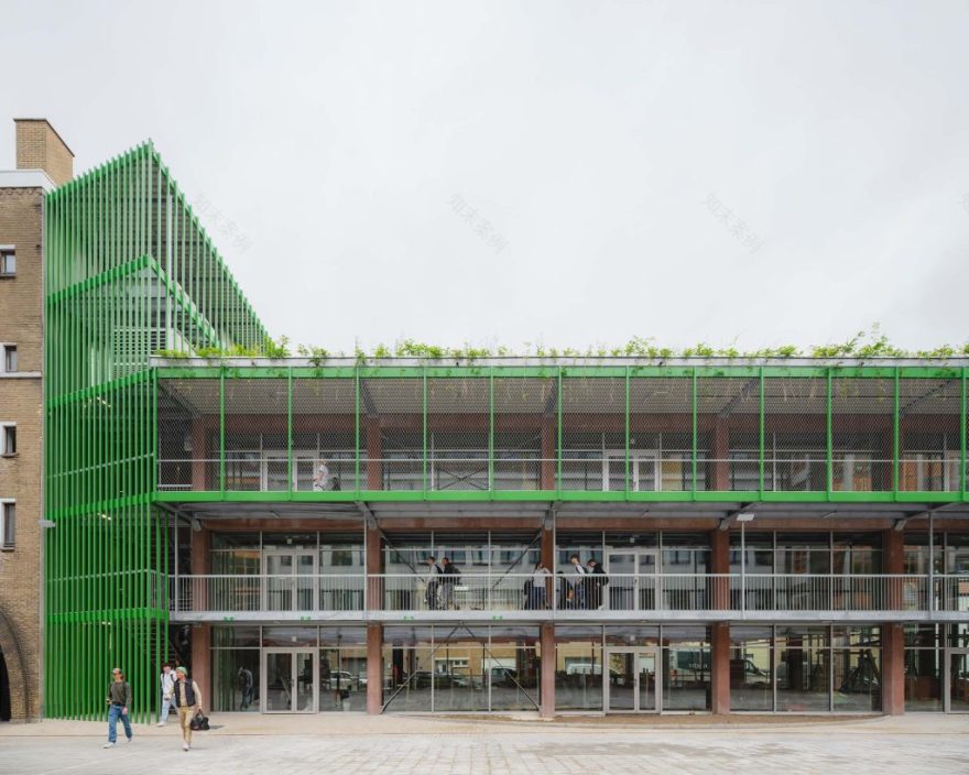 Atelier PPW(奥斯坦德一所中学的车间),根特某小学托儿所扩建丨比利时丨NWLND Rogiers Vandeputte-1