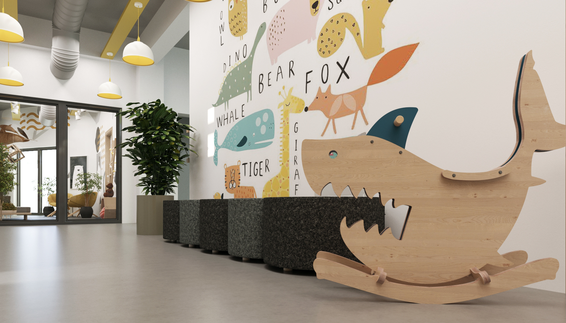 ESKİŞEHİR BİLNET 学校室内概念设计项目-7