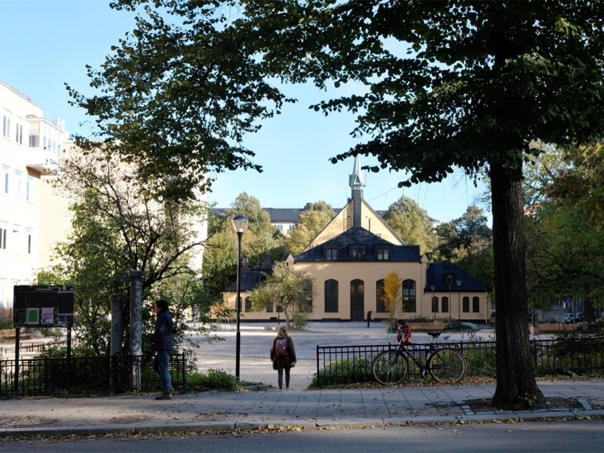 瑞典学校操场改造的公共空间丨瑞典斯德哥尔摩-2