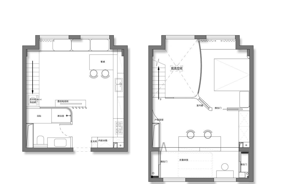 幸福新婚夫妻的 Loft 空间重构-53