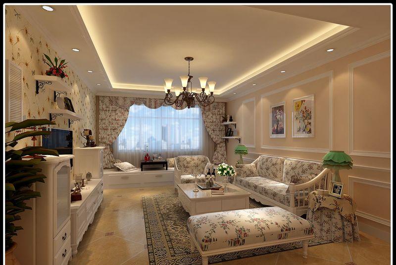 路劲太阳城143平简约欧式田园三居室-4