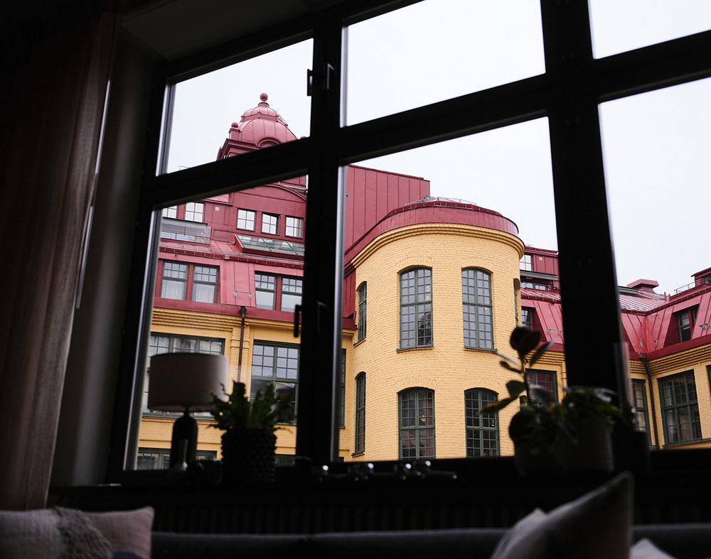 斯德哥尔摩优雅低调工业风公寓-3