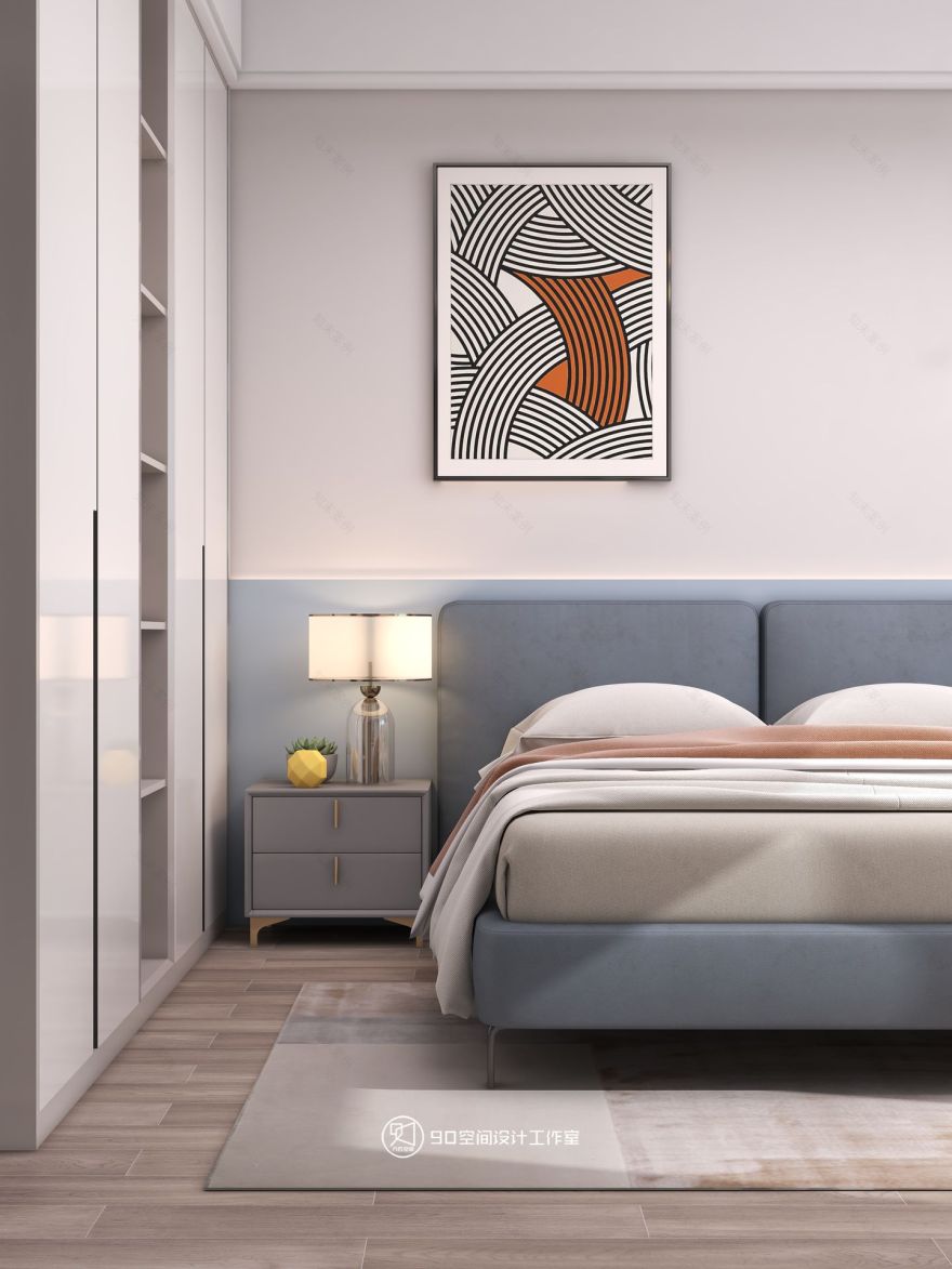 135㎡现代简约开放式餐厨设计-26