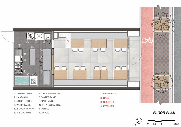 韩国海滨小木屋餐厅-10