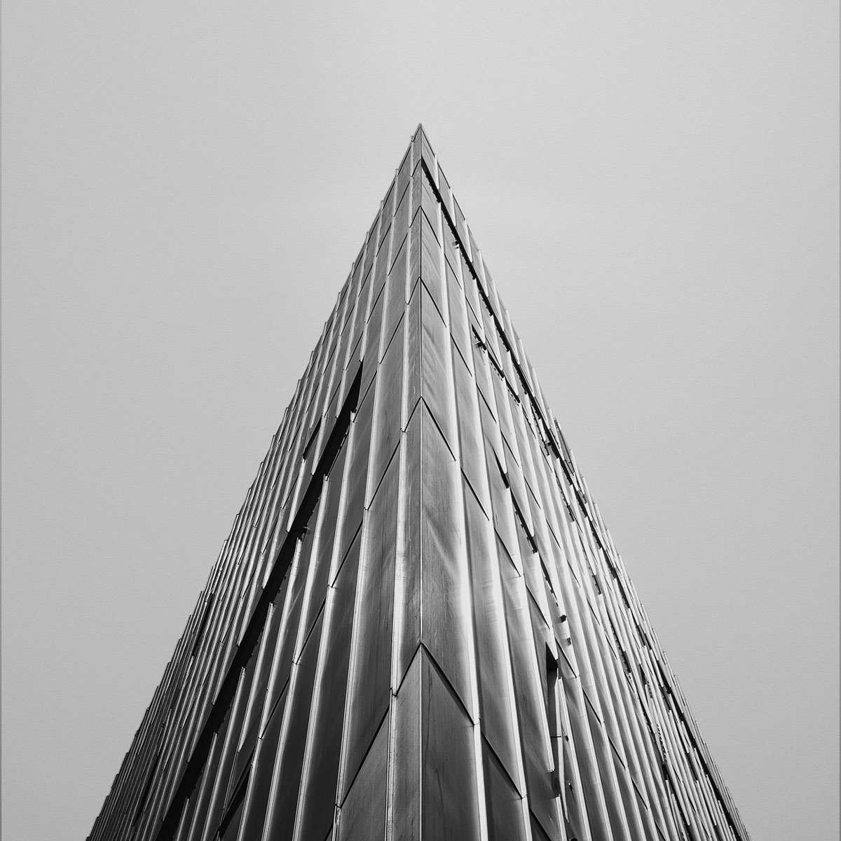 Staring at Buildings - B/W Edition-5