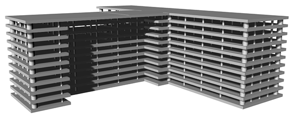 Espacialidad y elementos - INS de Rhino a GH-22