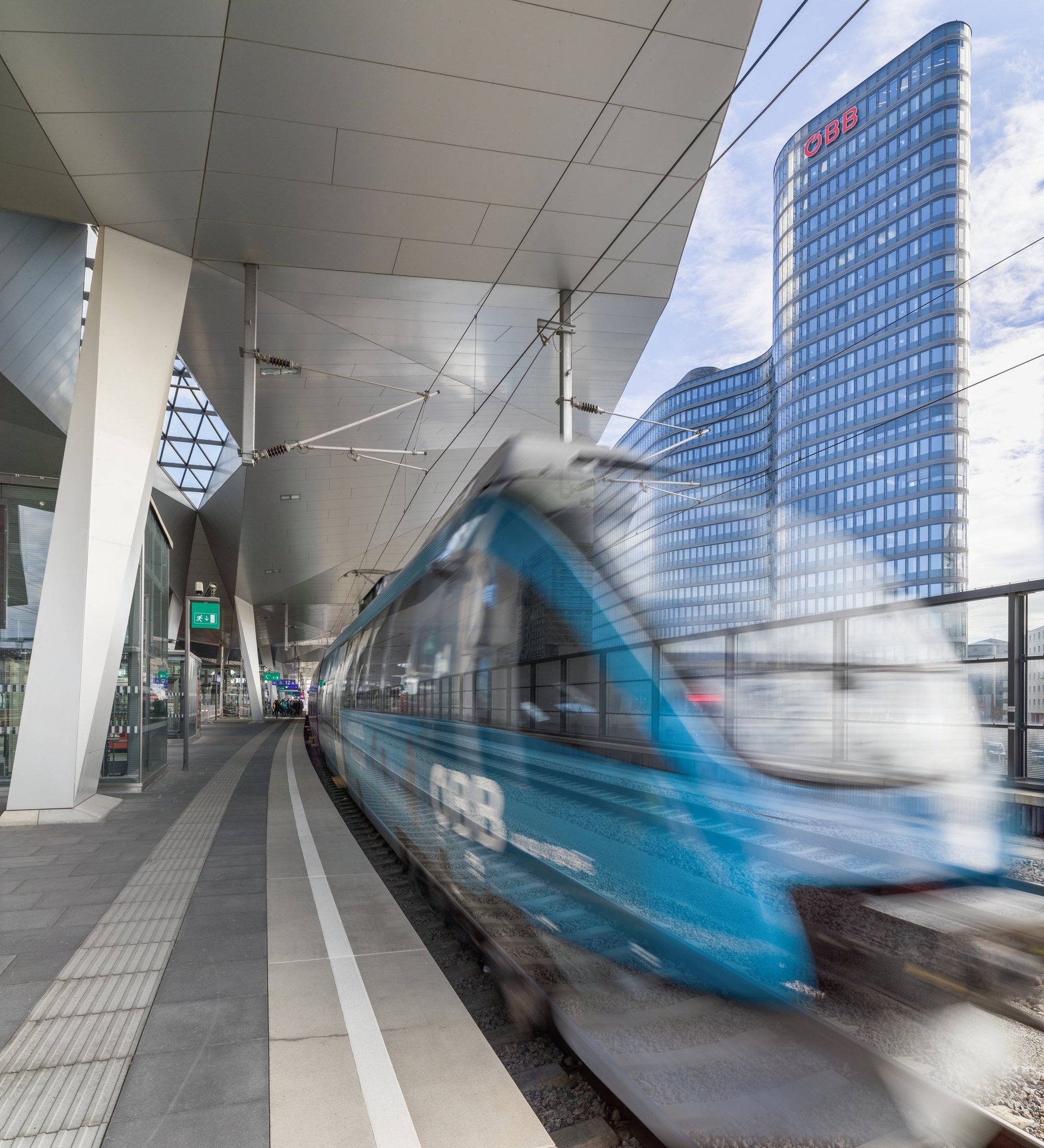 维也纳ÖBB 总部,现代高效绿色办公建筑-44