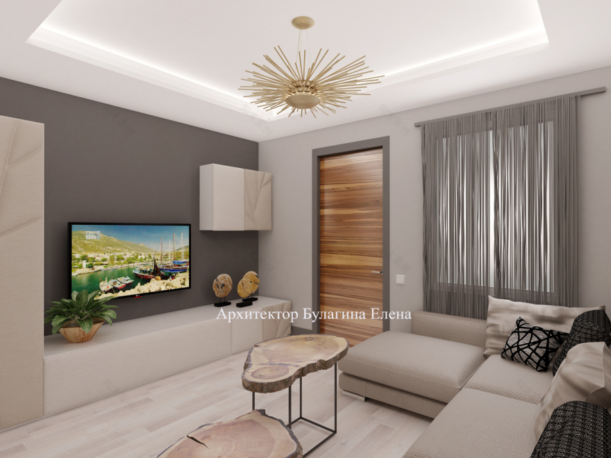 莫斯科两儿童房生态风格公寓设计项目丨俄罗斯莫斯科丨Булагина Елена(布尔拉金娜·叶连娜)-10