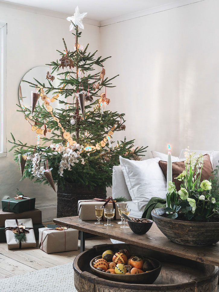 温馨瑞典小屋，Carina Olander 的冬季美学-20