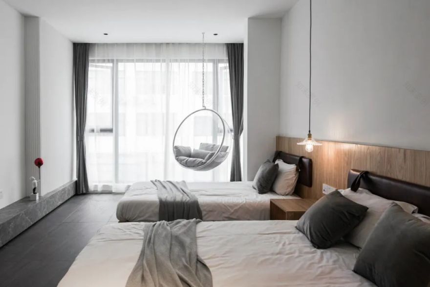 浙江乌镇"寻白"民宿,简约质朴之美-51