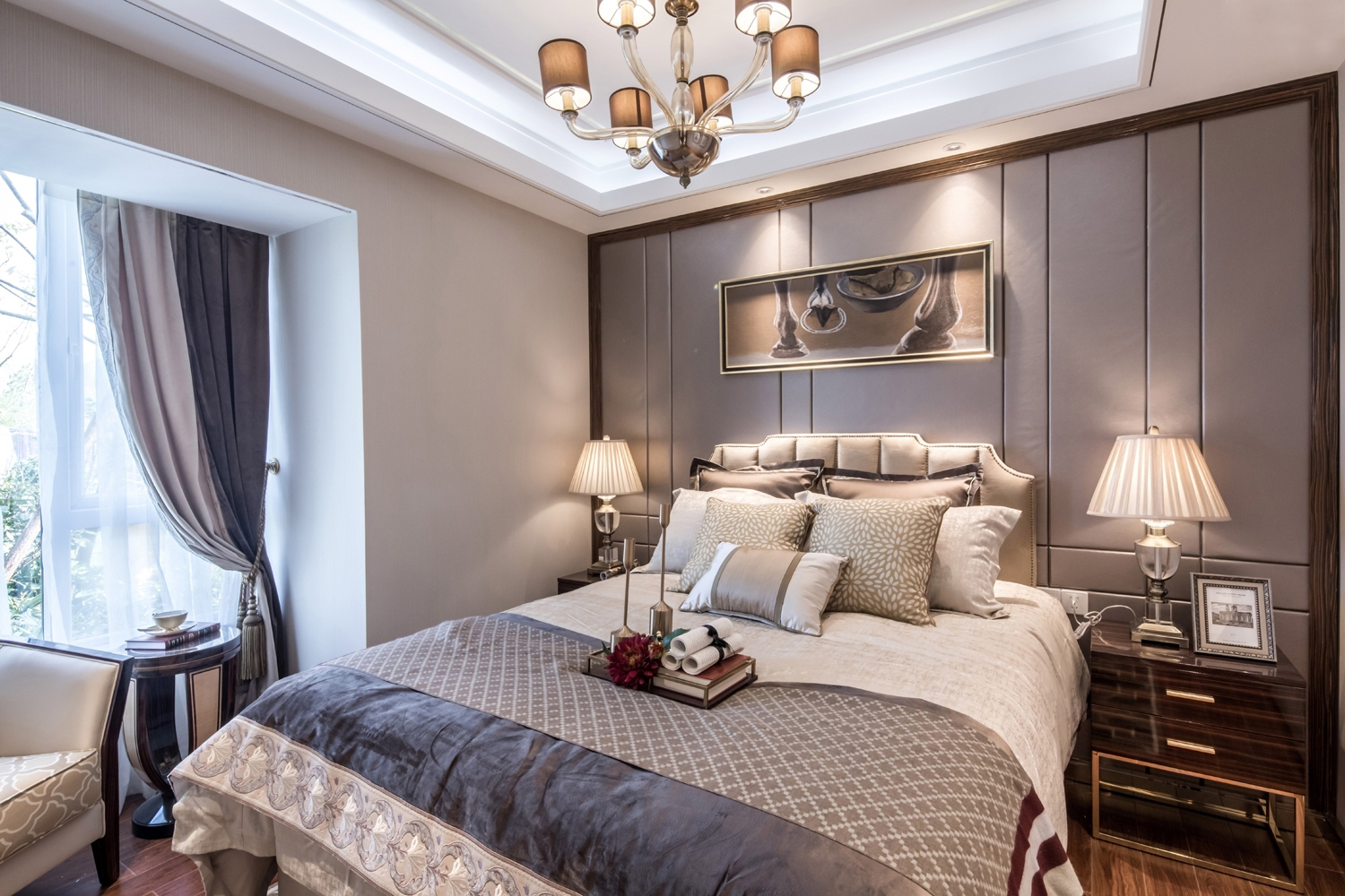 SLI丨新古典主义——利川 飞洋华府A1样板间-23