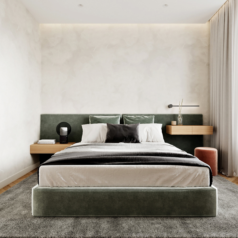 121平，现代简约二层空间设计！-14