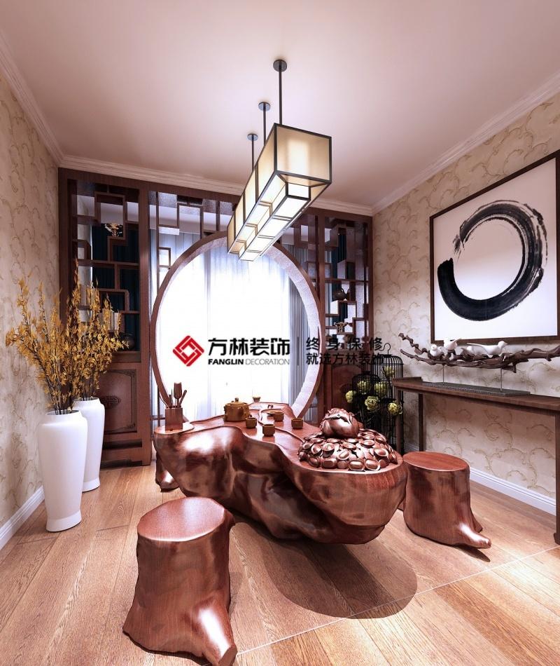 恒大华府 288 平欧式风格装修,诠释复古与自然的完美融合-12