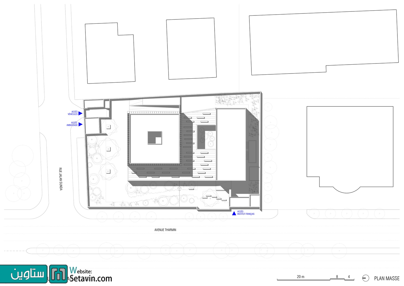 法国驻雅加达大使馆丨印度尼西亚雅加达-48