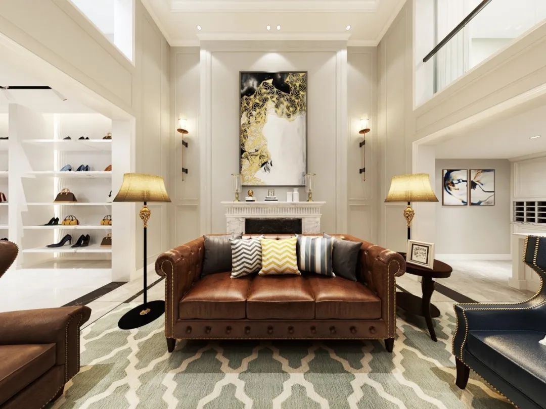 美式叠拼,低调奢华的空间艺术-37