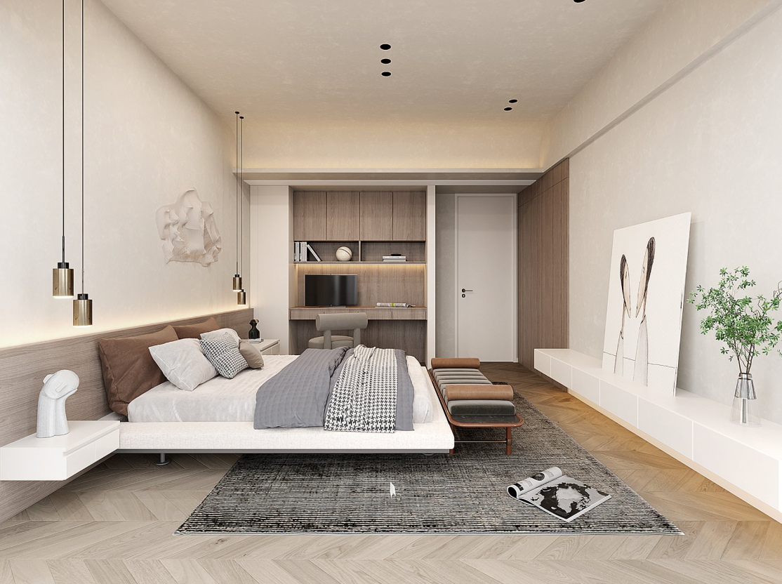 简约治愈系住宅设计-8