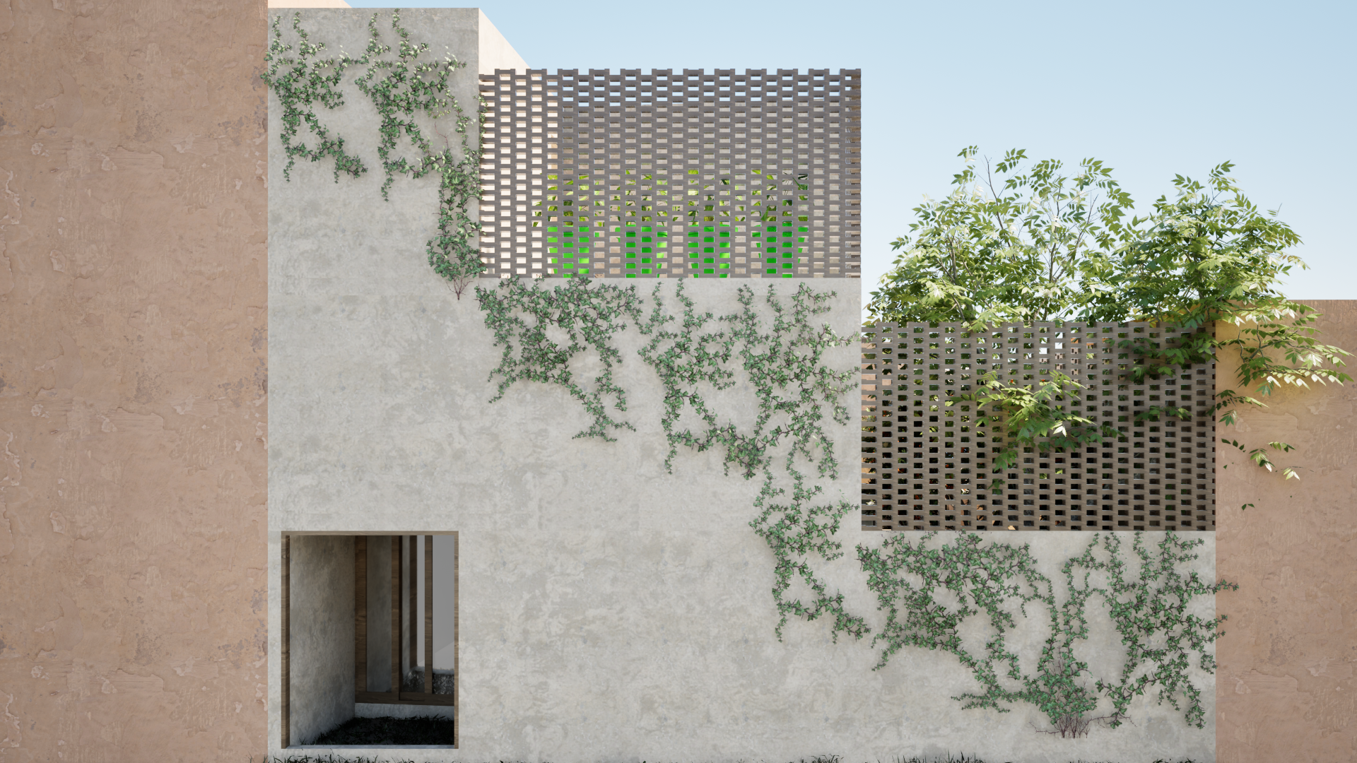 Reacondicionamiento Bioclimático de Casa Taller-0