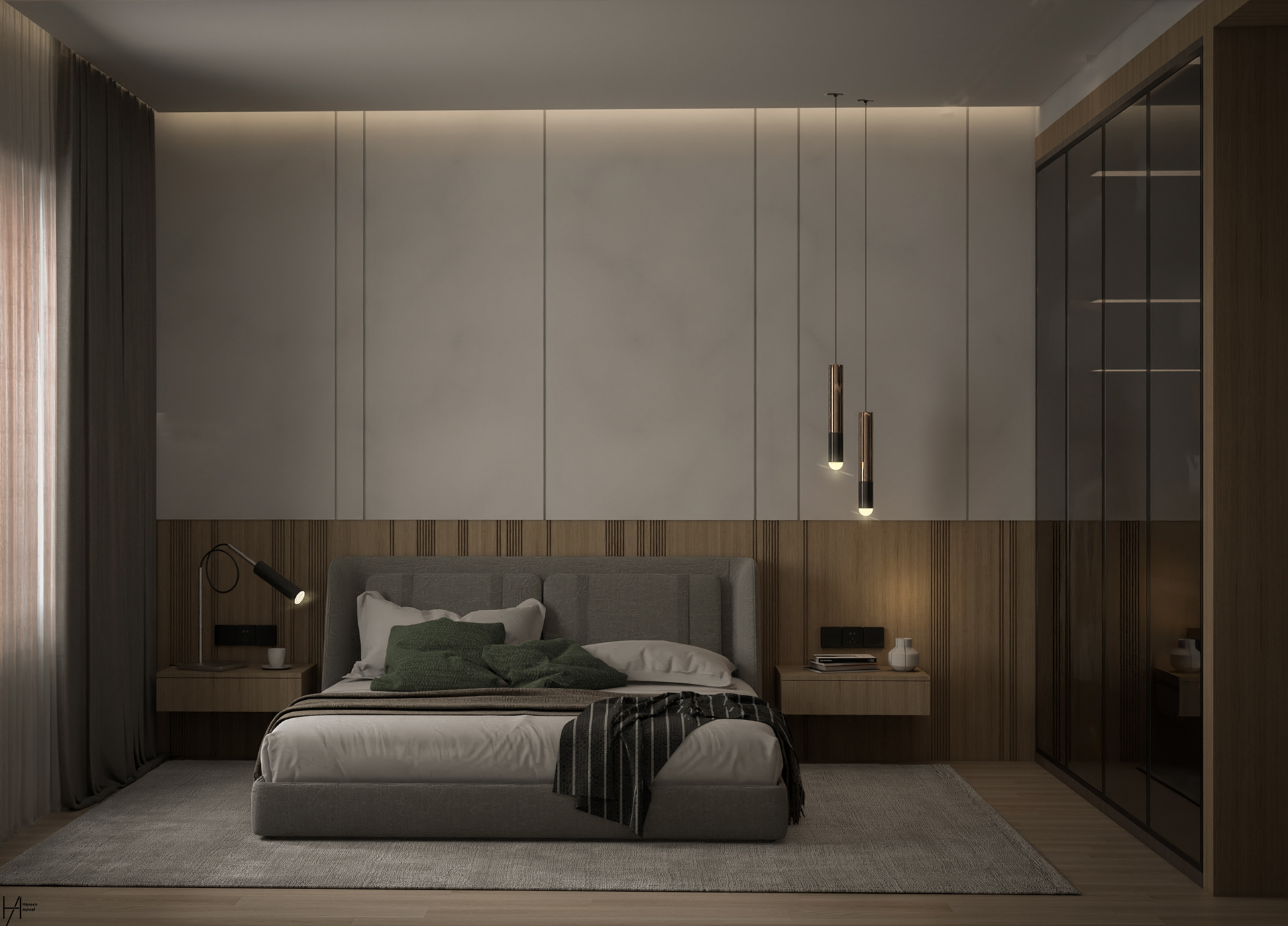 Interior shop drawings (bedroom)-1