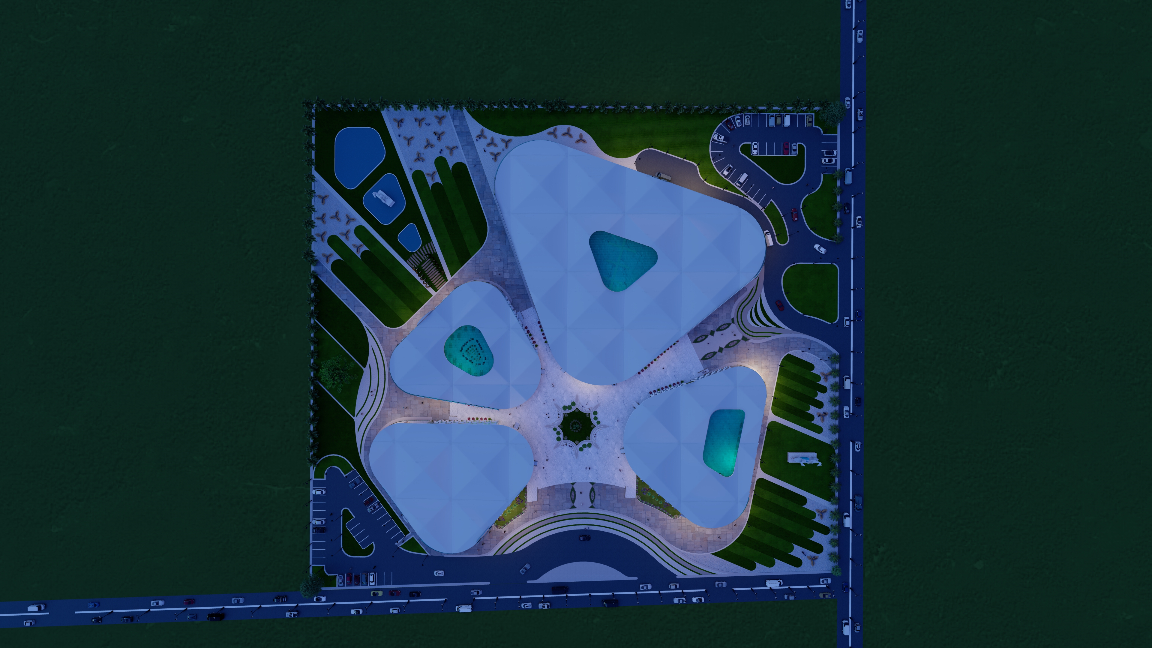 GRADUATION PROJECT ( ISLAMIC MUSEUM IN NEW RASHID )-15