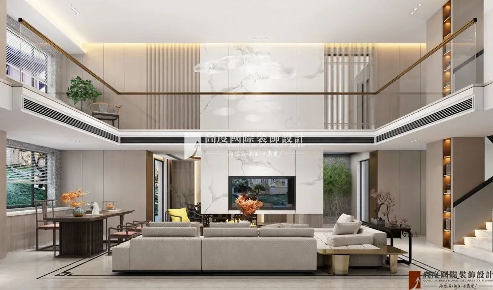 新中式世茂龙湾国风设计,原木演绎森情余生-36