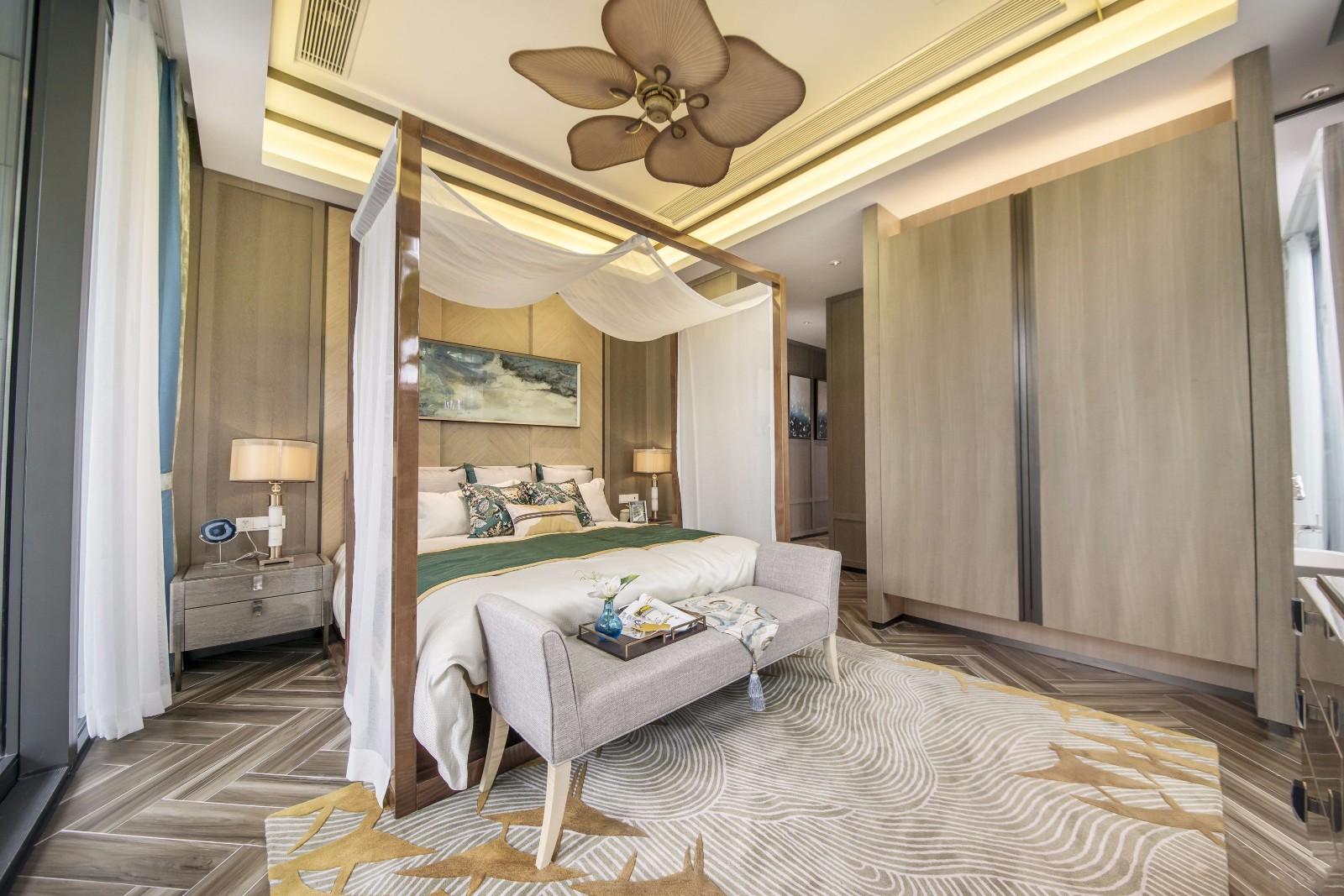 海南陵水绿城蓝湾小镇晓庐样板别墅-3