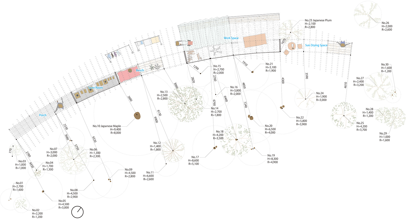 廊架住宅丨日本静冈丨Takayuki Kuzushima and Associates-19