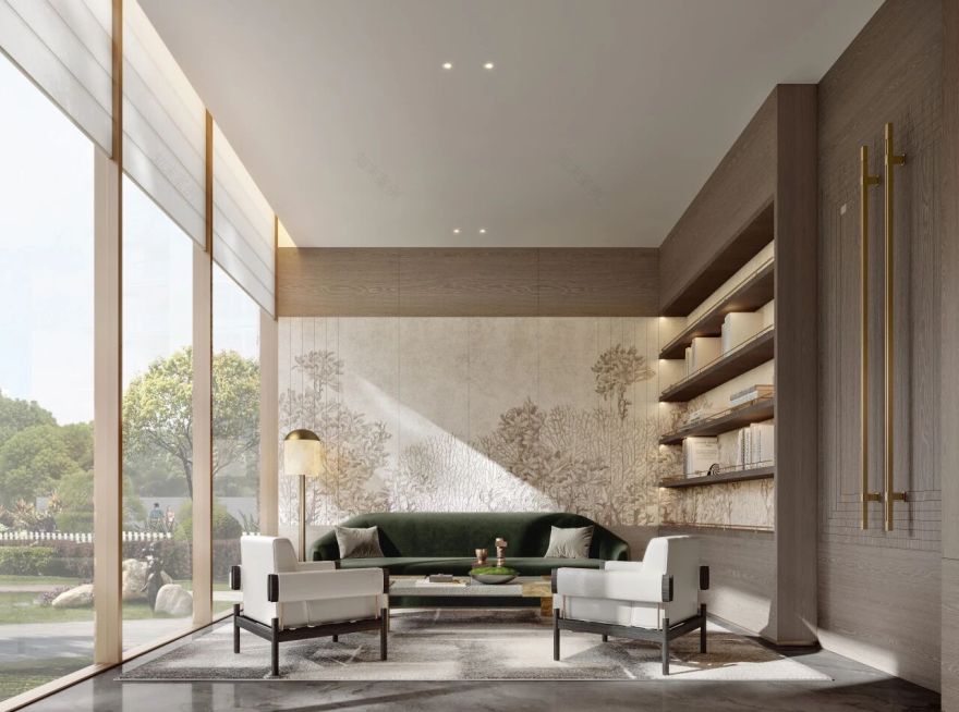 千乘润府社区会客厅丨中国山东丨深圳共时设计-64