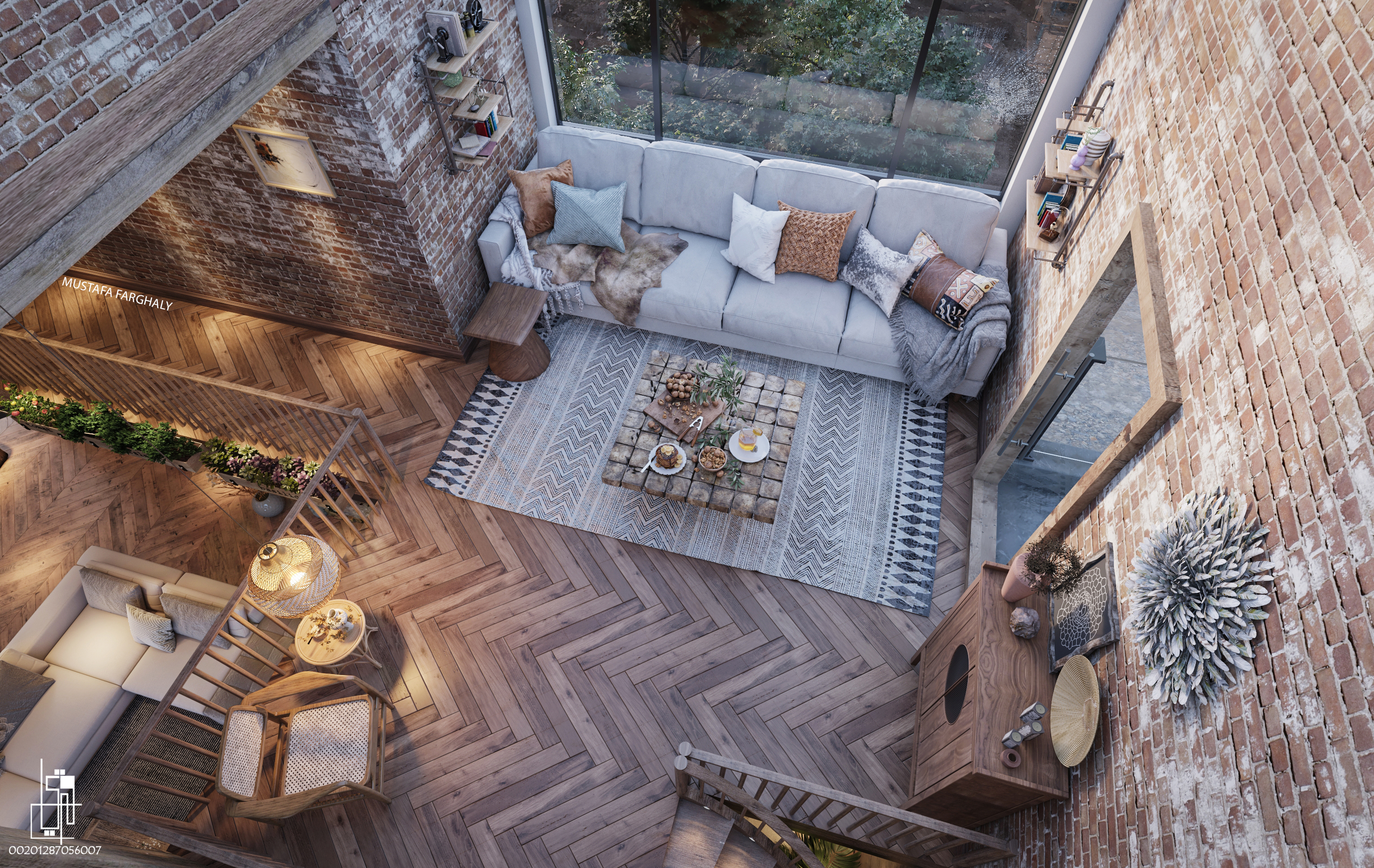 乡间别墅丨Mustafa Farghaly-15