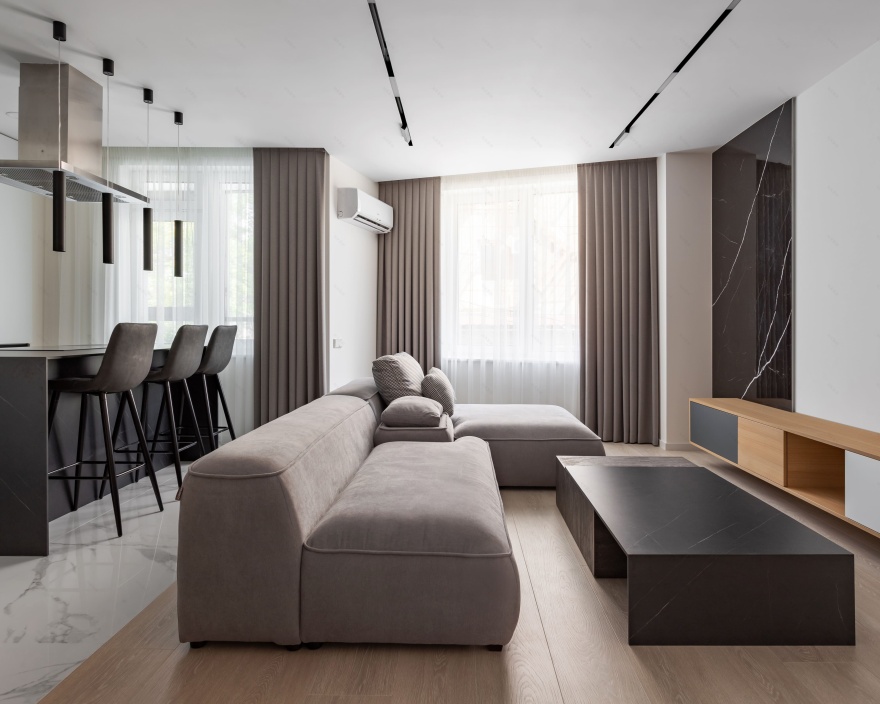 极简风格公寓设计项目-2