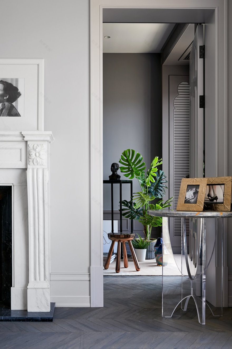 金元门设计 · 郁金花园顶层复式公寓-11