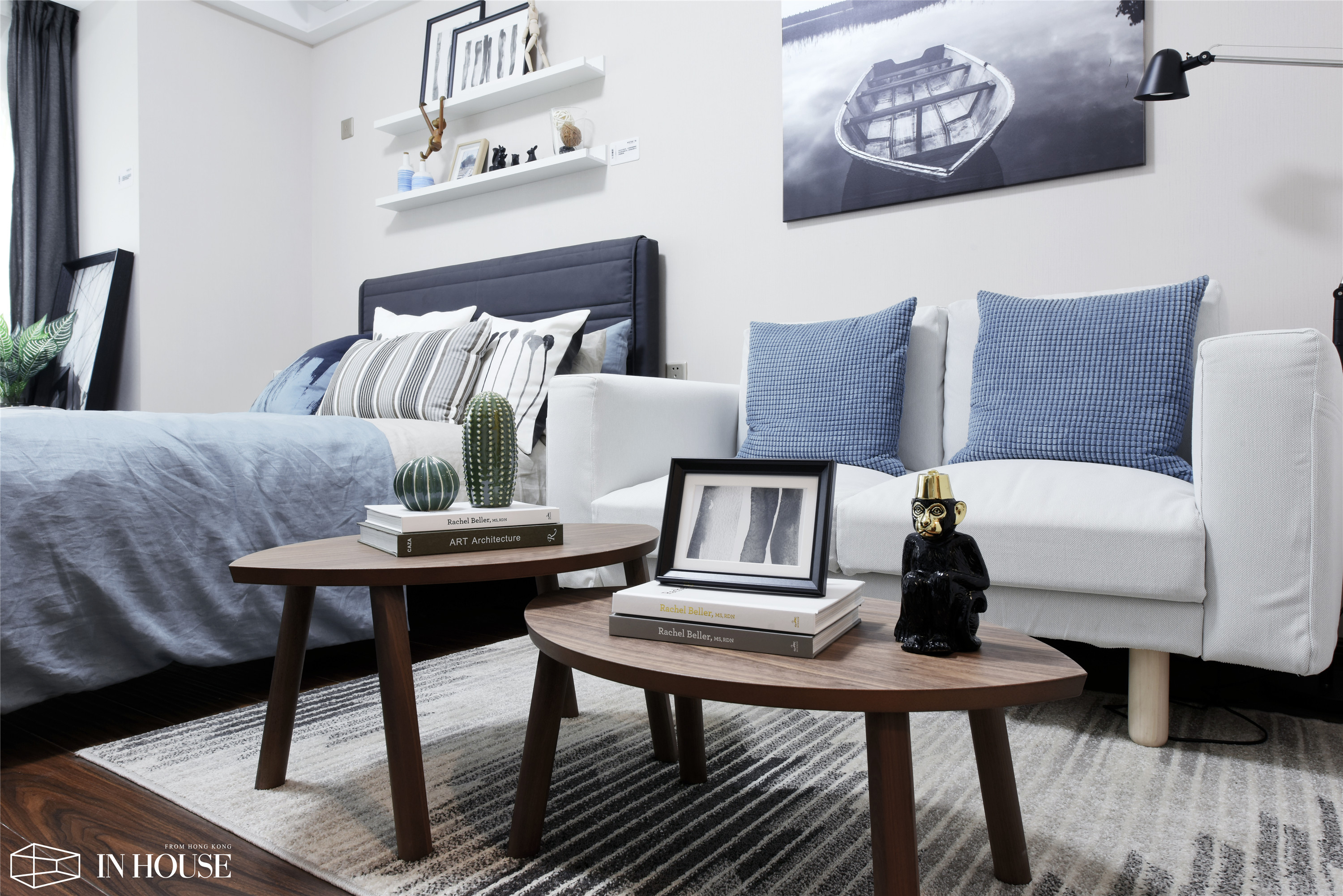 融创财富一号北欧风格29㎡“宜家小公寓”样板间软装设计！-0