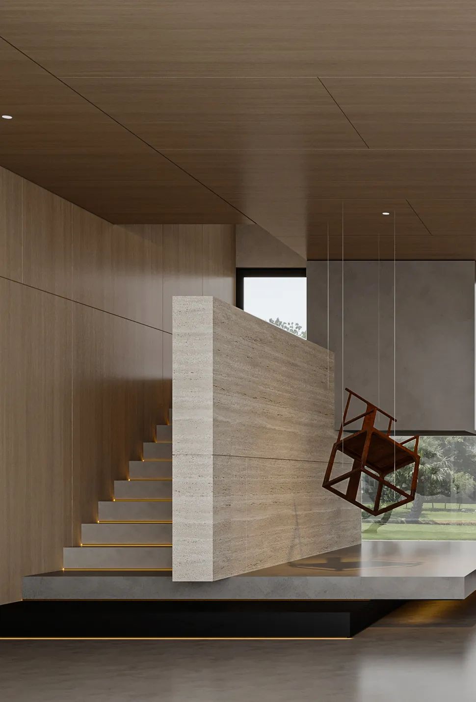 极简主义别墅豪宅空间设计丨中国临沂丨Yinji Space Design-5