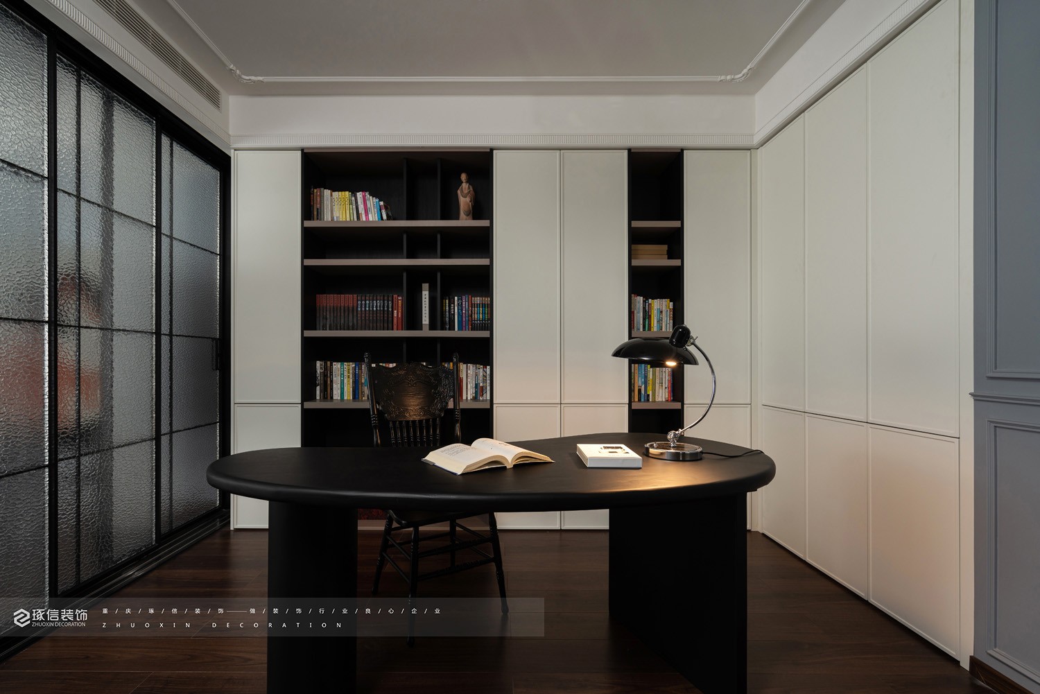 230 平美式混搭之家丨琢信装饰-28