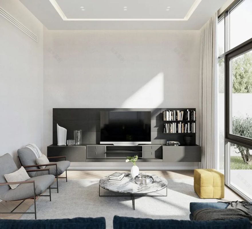 迪拜现代住宅,温馨休闲空间设计-19