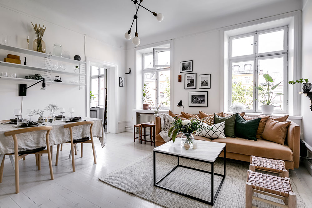 斯德哥尔摩 61 平米简约绿意公寓-4